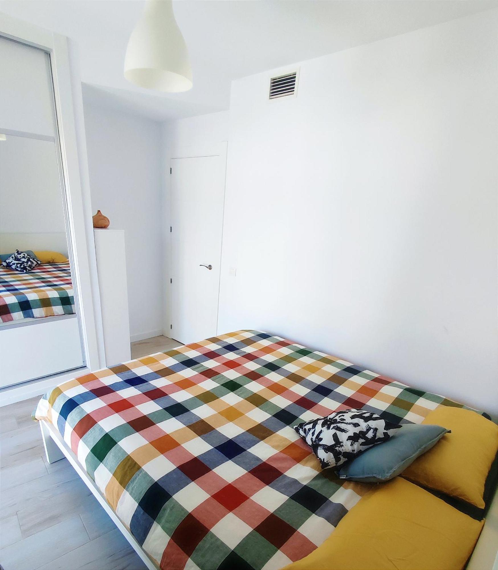 Bright Apartment In Málaga Exteriör bild