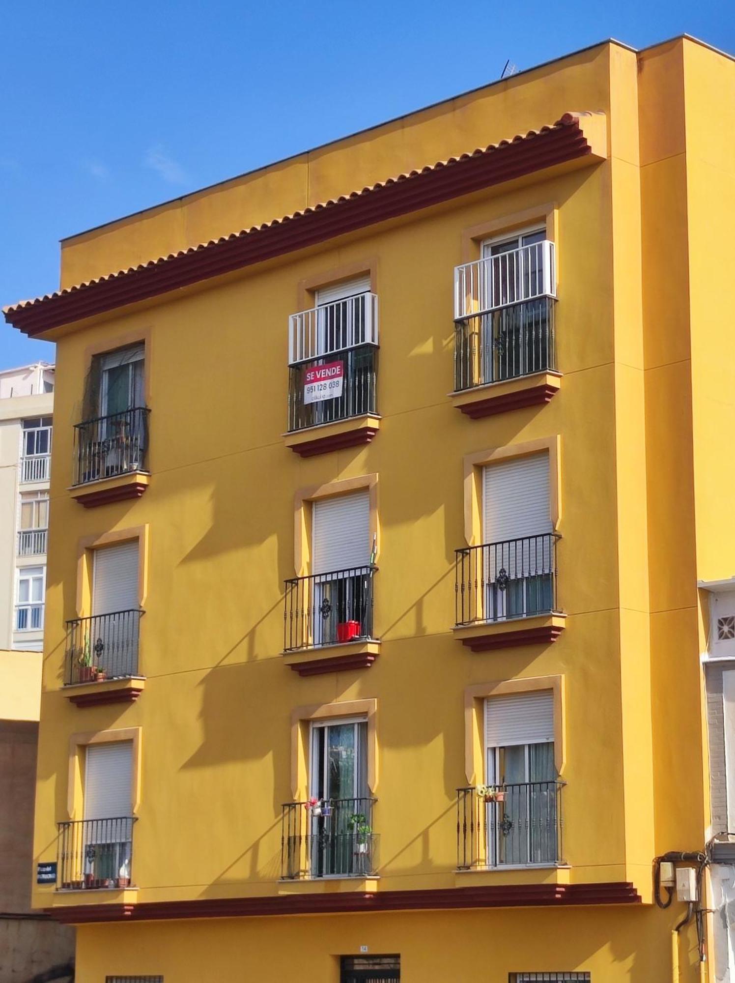Bright Apartment In Málaga Exteriör bild