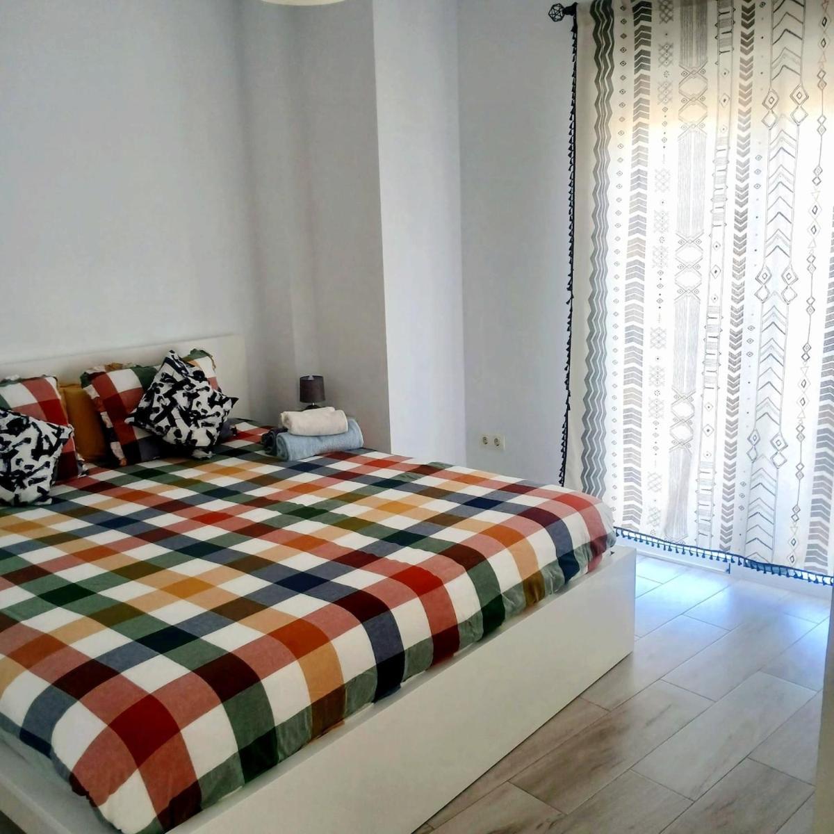 Bright Apartment In Málaga Exteriör bild