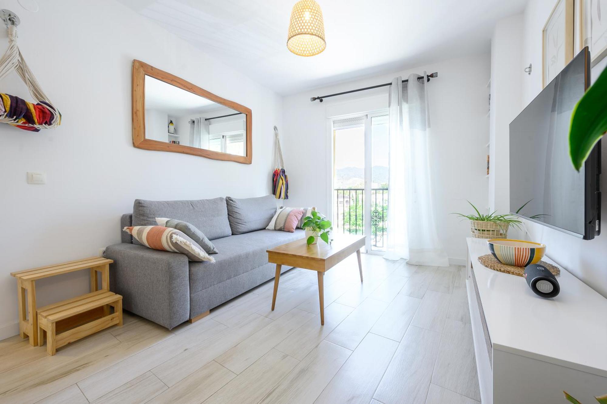 Bright Apartment In Málaga Exteriör bild