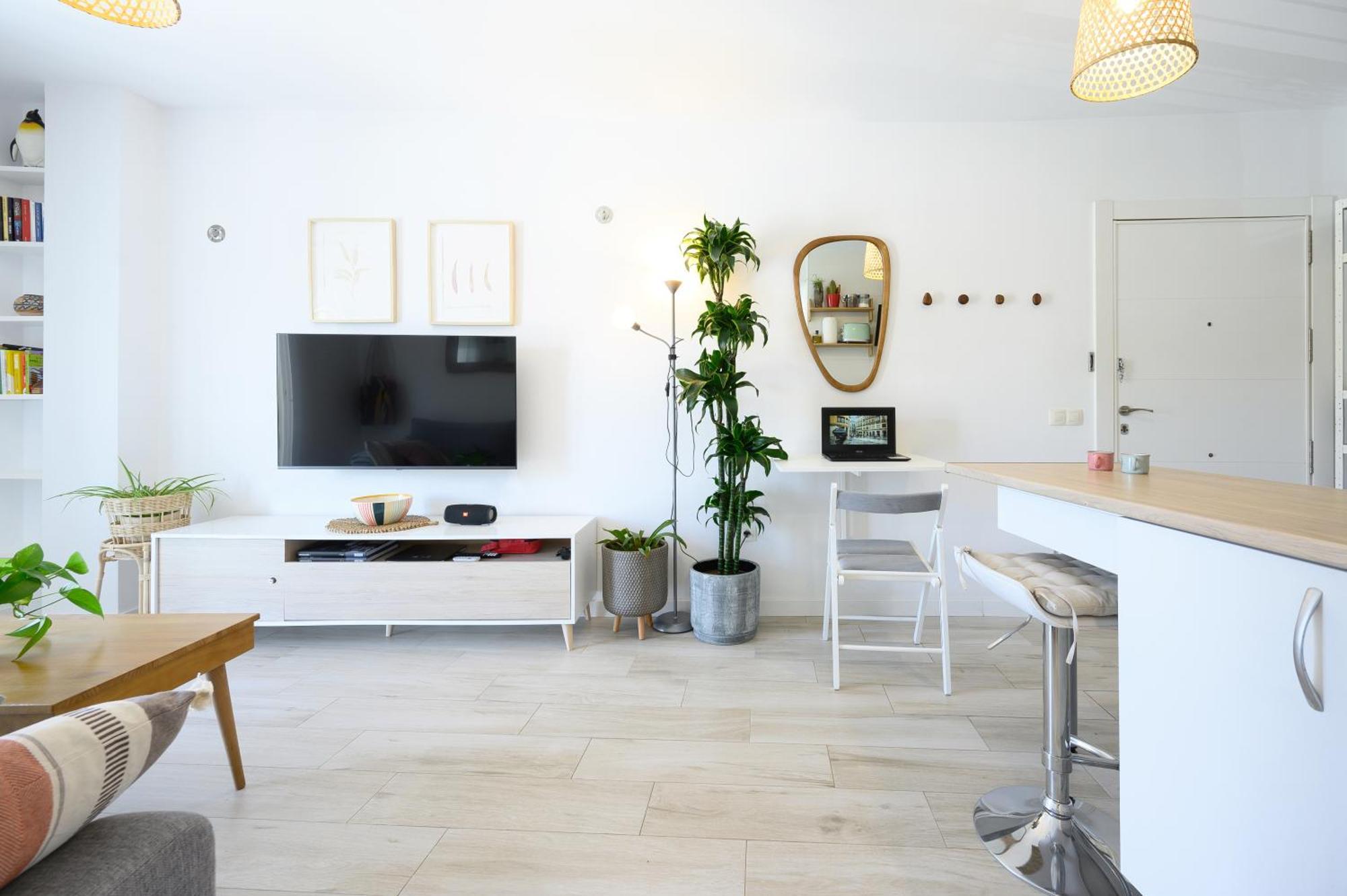 Bright Apartment In Málaga Exteriör bild