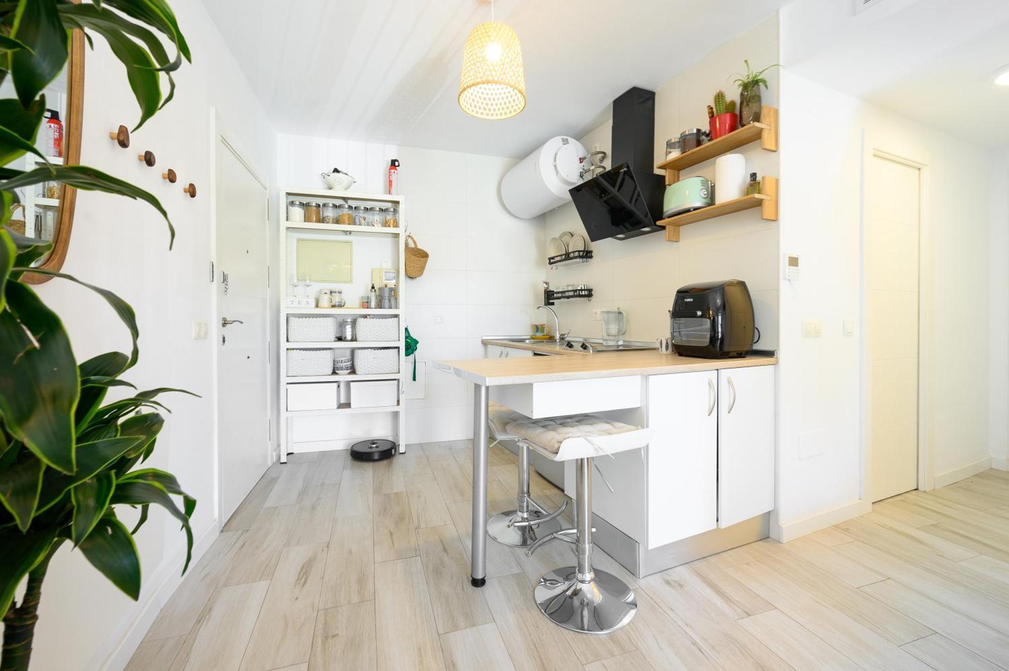 Bright Apartment In Málaga Exteriör bild