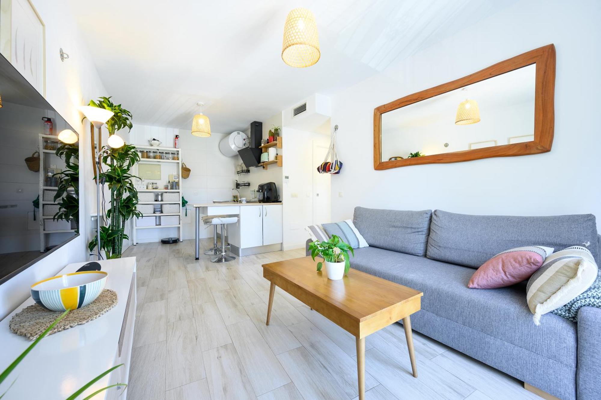 Bright Apartment In Málaga Exteriör bild